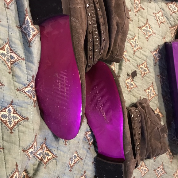 Twiggy LONDON Dark grey ankle booties size 8.5. - Picture 12 of 13